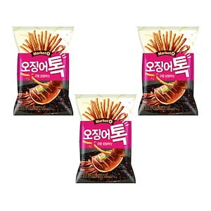 イカトーク80gx3袋 焼きイカの味 韓国人気のお菓子! イカ菓子