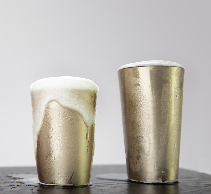 韓国伝統職人作りのおしゃれな真鍮製ビール器