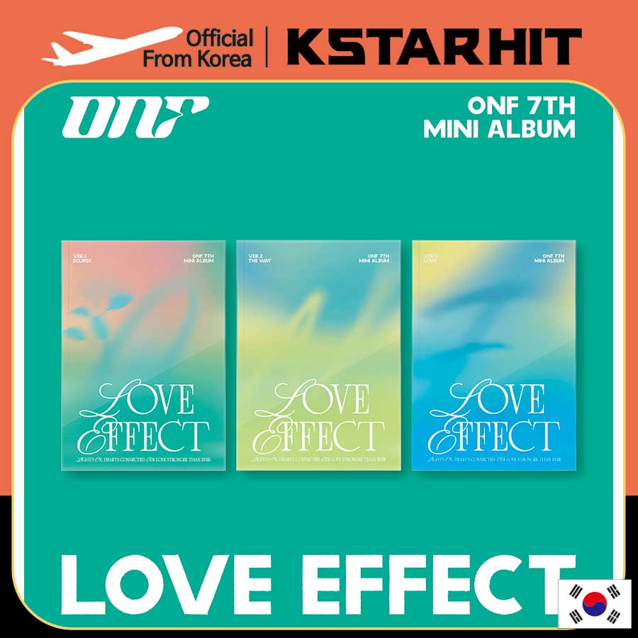 (3種セッ) ONF - LOVE EFFECT (7th ミニアルバム) 6,715円