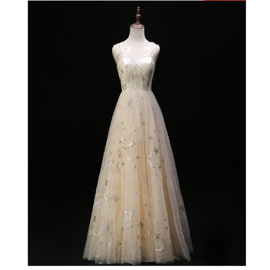 エレガント Aライン パーティードレス ロングドレス 結婚式 二次会 衣装 舞台 披露宴 演奏会 発