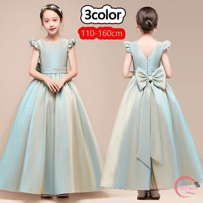 予約受付中子どもドレス ジュニアドレス フラワーガール 子供ドレス ロングドレス 子供服 結婚式 フォーマル ワンピース ジュニア キッズ