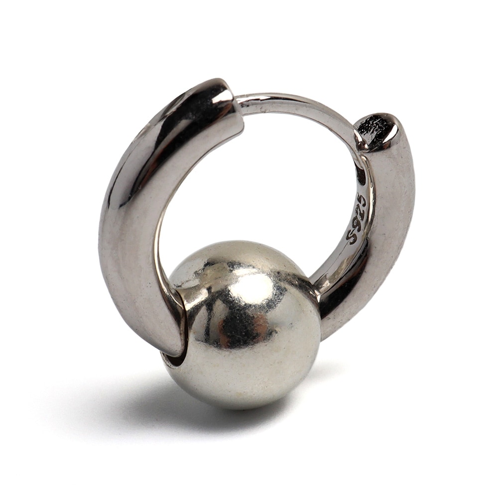シルバー925 フープピアス ボールピアス [es431-es260-3mm-cp024]