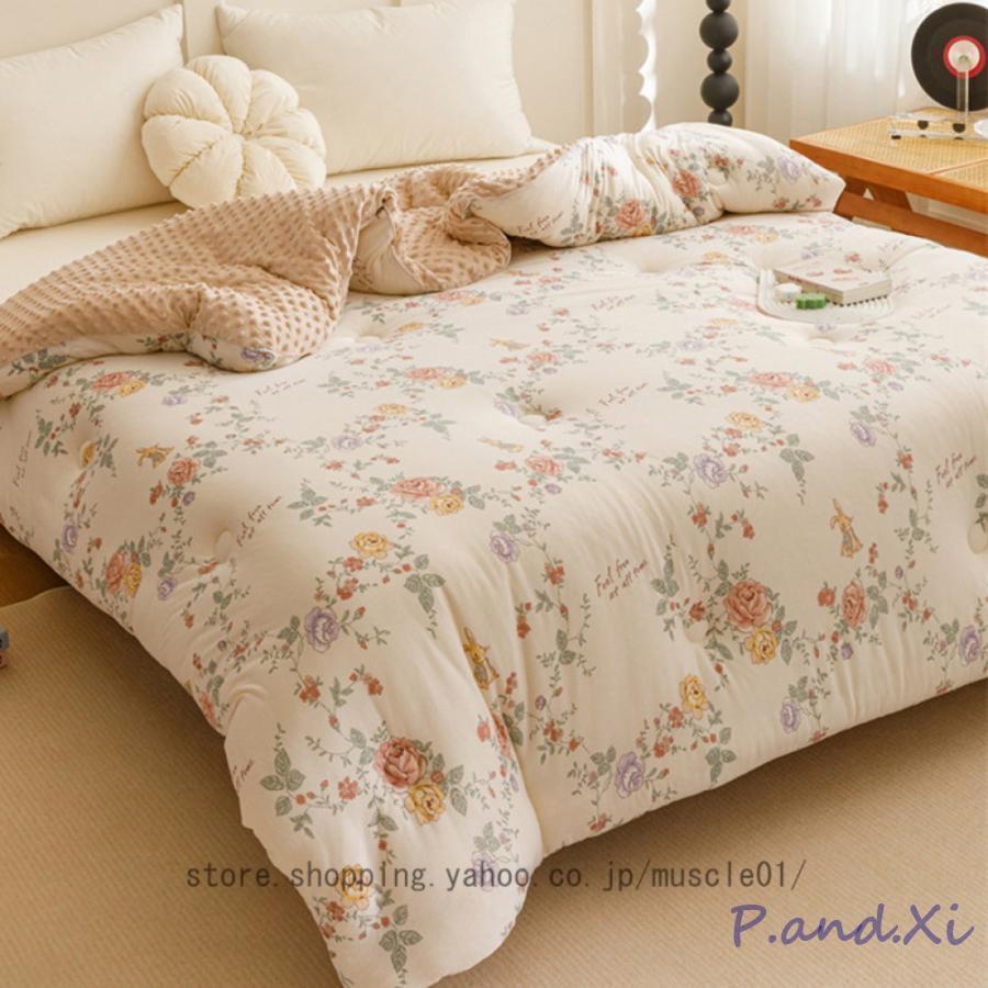 掛け布団 肌掛け布団 冬 冬用シングル ダブル 厚め 洗える あったか 保温 掛けふとん ふわふわ 布団カバーいらない 掛けふとんふわふわ 布団 柔らかく肌触