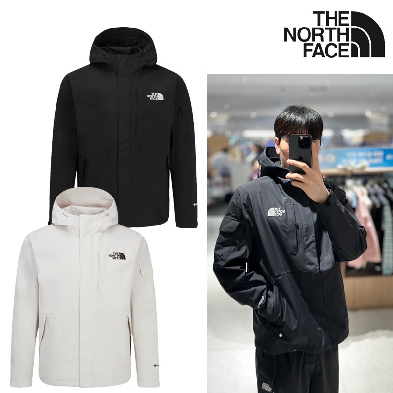 NJ2GR55 ハイク ゴアテックス ジャケット 防水 透湿 防風 耐久撥水 シームシール 止水ジップ 調節フード 収納ポケット 軽量 秋冬 メンズ アウトドア タウンユース 通勤通学 快適性 高耐久