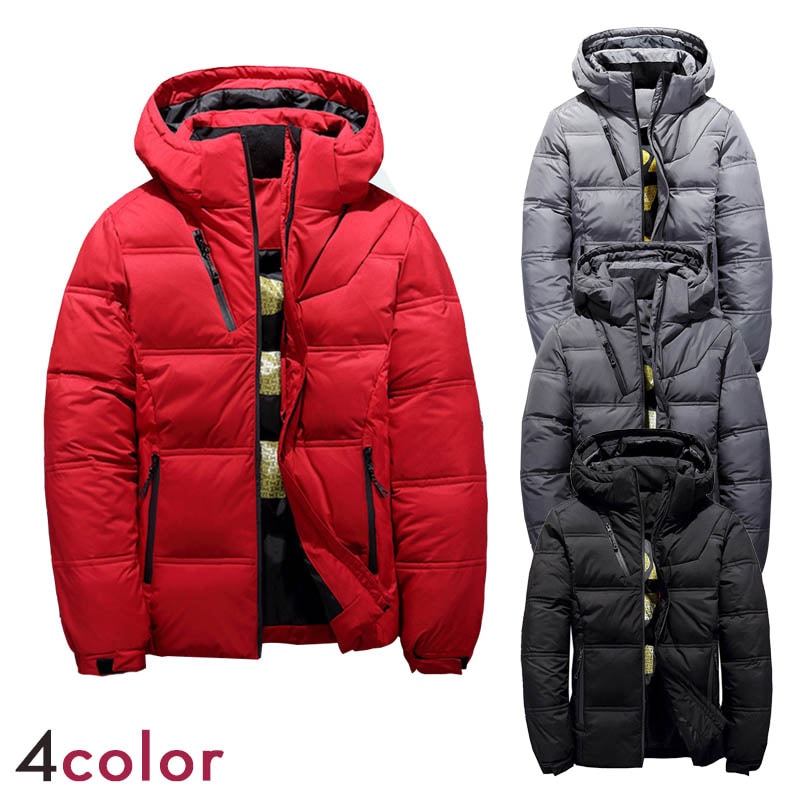 メンズ ダウンジャケット アウター コート超軽量 ダウン ジャケット 防寒 防風 暖かい コート 通勤 カジュアル 登山 アウター 高品質 軽量 秋冬 無地 軽い