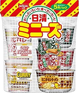 日清食品 日清ミニーズ [東] 1パック5食入り 205g6パック