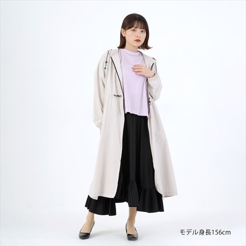 nifty colors(ニフティカラーズ) NIFTYCOLORS-60433 ピーチドロップジップロングレインコート NIFTYCOLORS60433