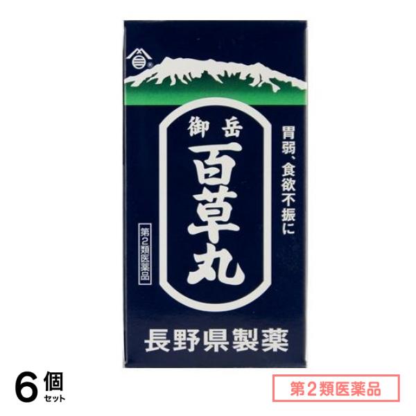 第２類医薬品 長野県製薬 御岳百草丸 2700粒 6個セット 8,998円