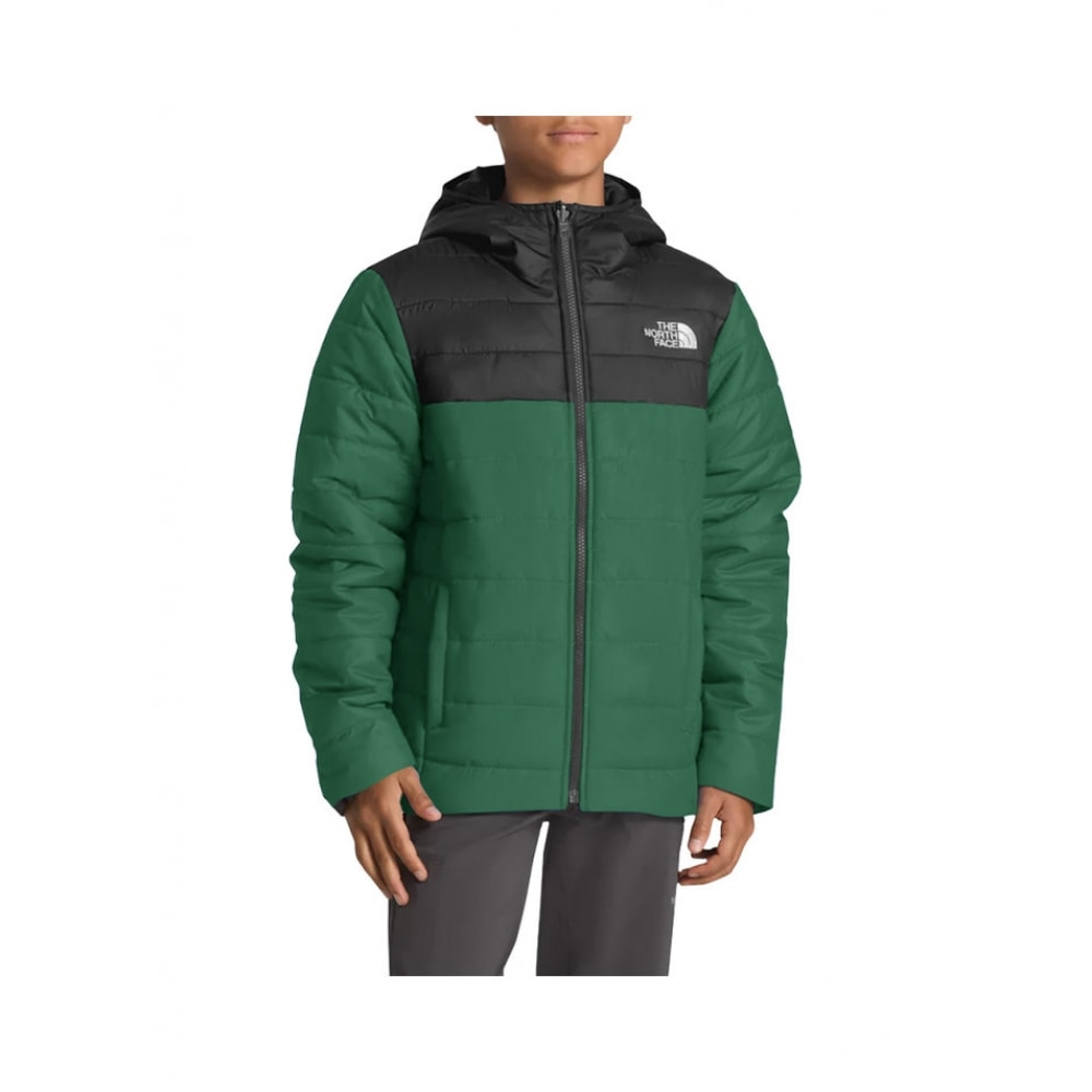 The North Face ボーイズリバーシブルフード付きパッド入りジャケット