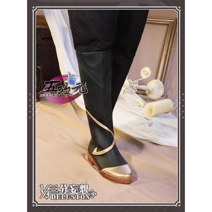 【予約商品】2026新作 Insでも話題に 三分妄想　原神　コスプレ　空　旅人　靴　　ブーツ