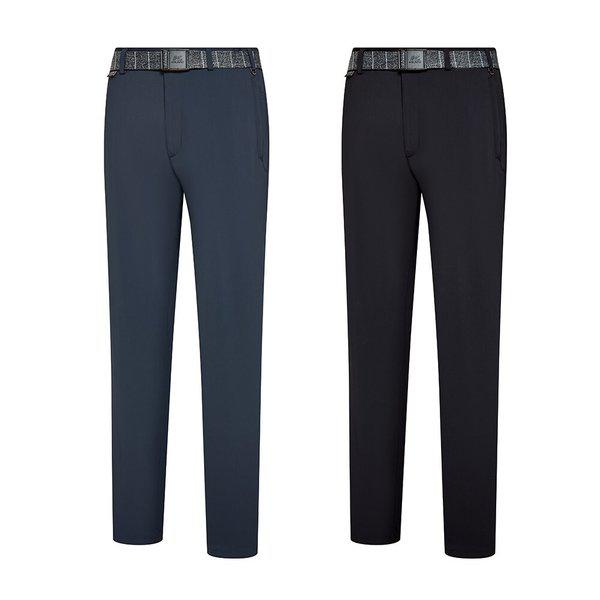 男性用春の高性能シェラー生地ストレートフィット登山パンツ2091PK110M