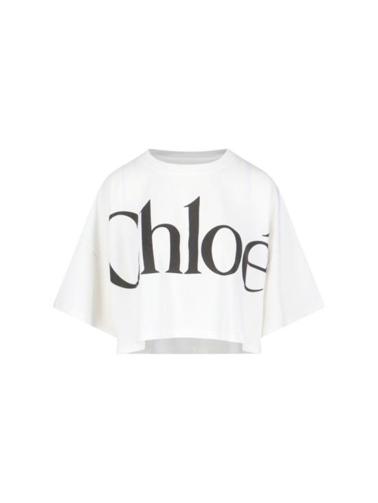 CHLOE Women Tops 24AJH09183101 White