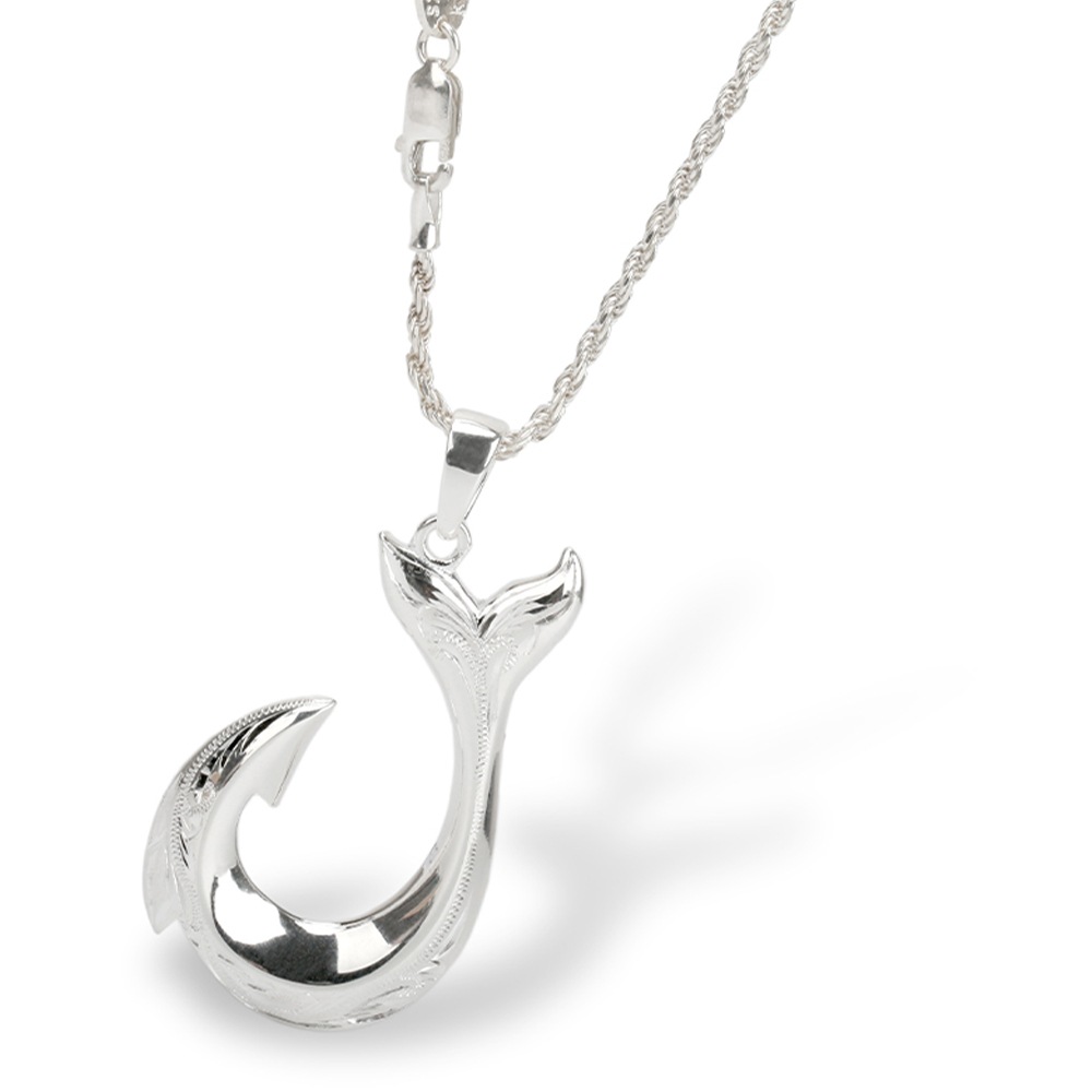 925ハワイアンネックレス モチーフ大 [ns117]