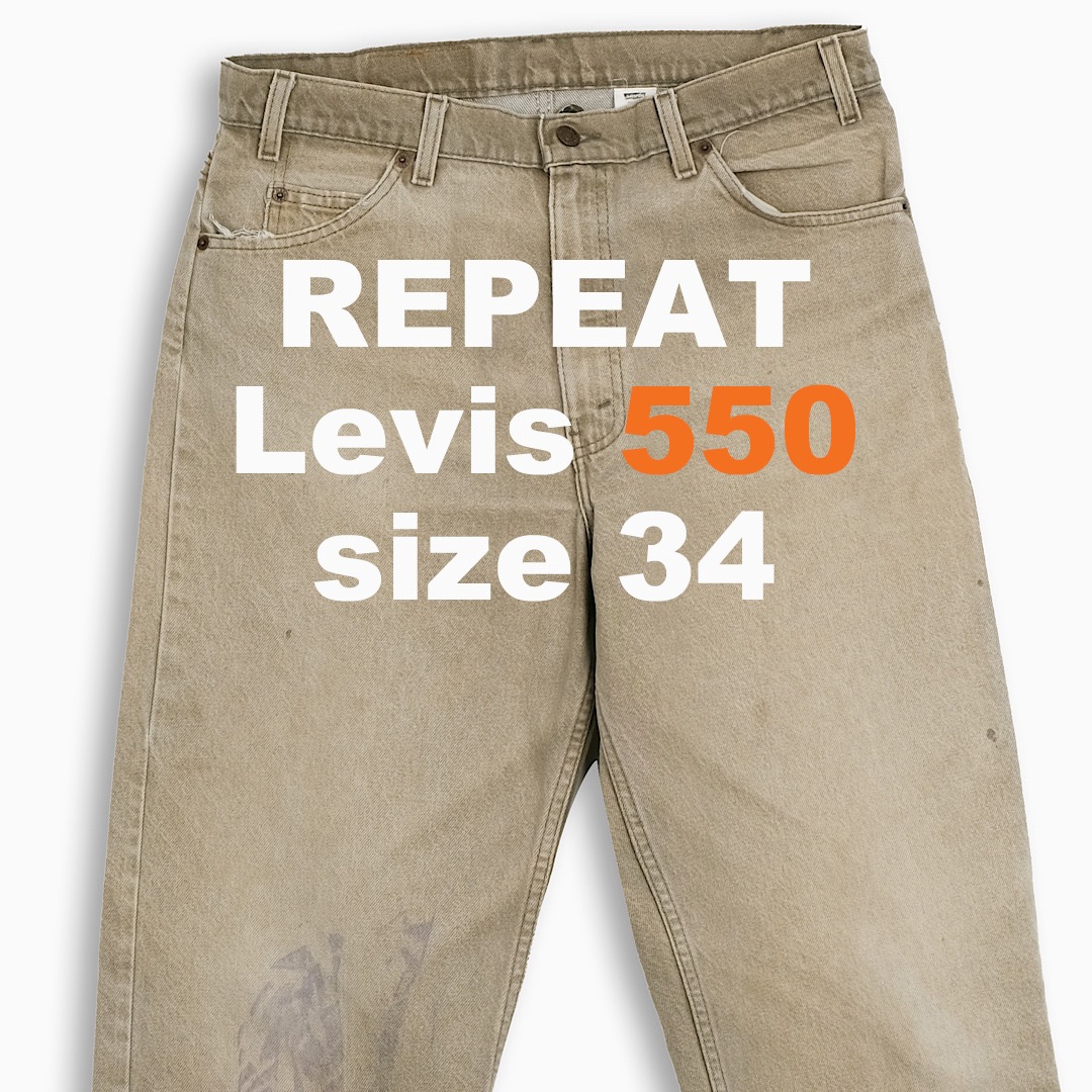 Levis 550 Orange Tab 90s USA 34インチ (OR55036114)