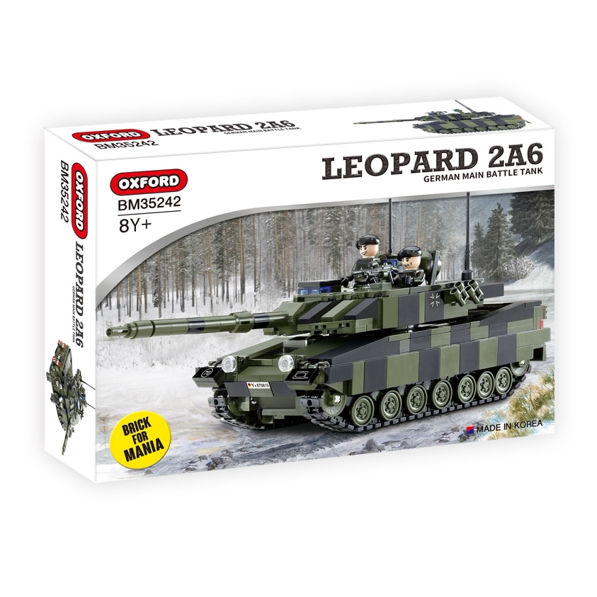 オックスフォード ブリック フォーマニア レオパード 戦車 タンク ブロック おもちゃ BM35242
