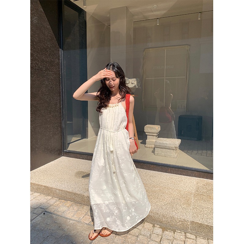 【急速出荷!】2025 新作 ワンピース 夏 半袖 長袖ワンピース ロングワンピース ロング シフォンワンピ ベアワンピ レースワンピ ドレス パーティードレス2025夏の気質シンプルなビーズの流れ刺