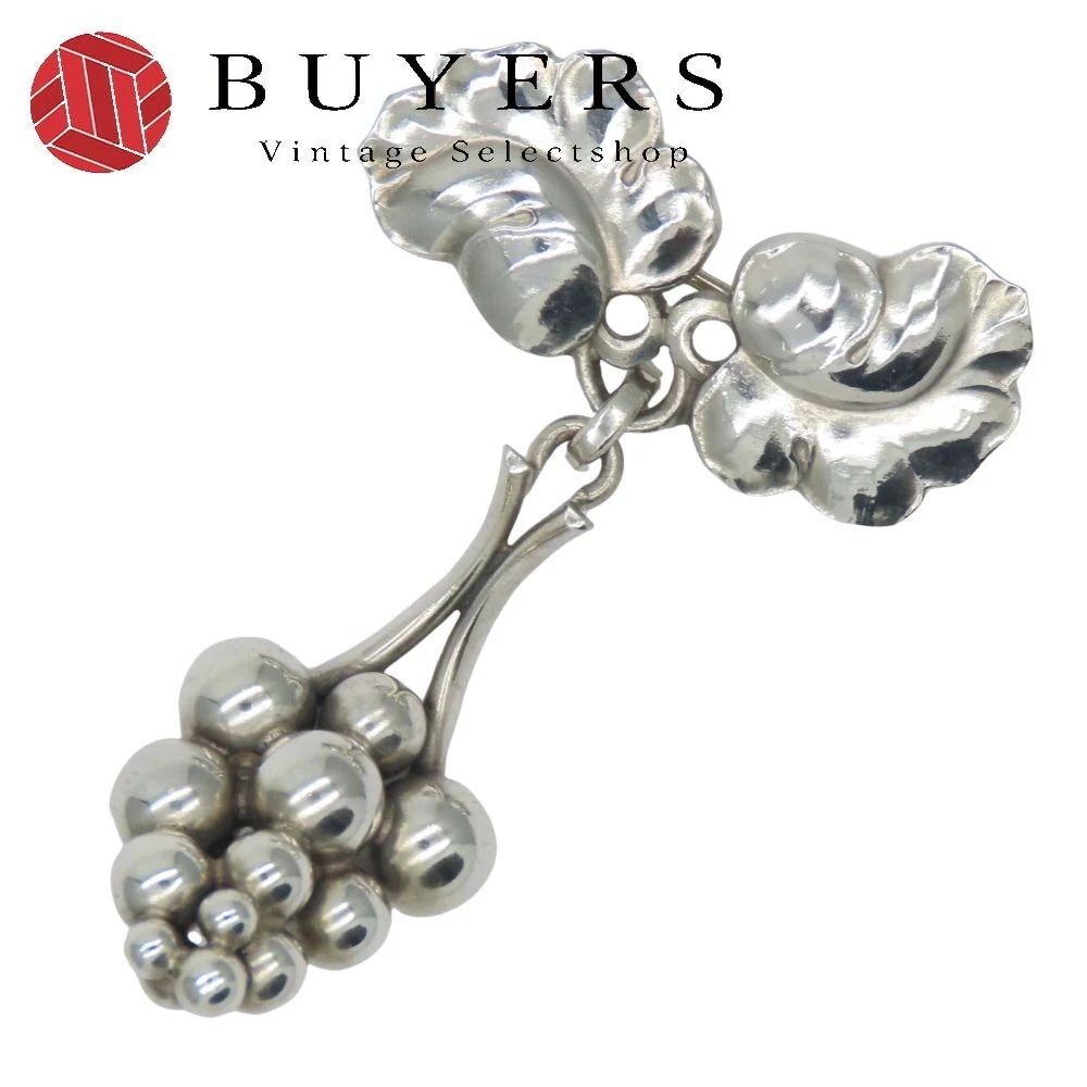 中古 ブローチ ムーンライトグレープ シルバー925 約g シルバー 葡萄 アクセサリー 217A レディース 女性