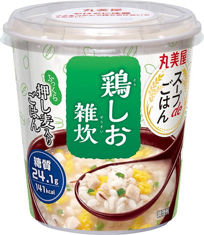 他サイト： 丸美屋食品工業 スープdeごはん鶏しお雑炊 70.3g×6個の商品画像