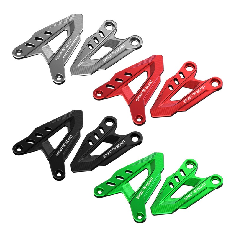 Z250 Z400 Ninja250 Ninja400 ヒールガード プレート EX250P EX250Y EX400G EX400L カワサキ車 バイク 4色 S-991