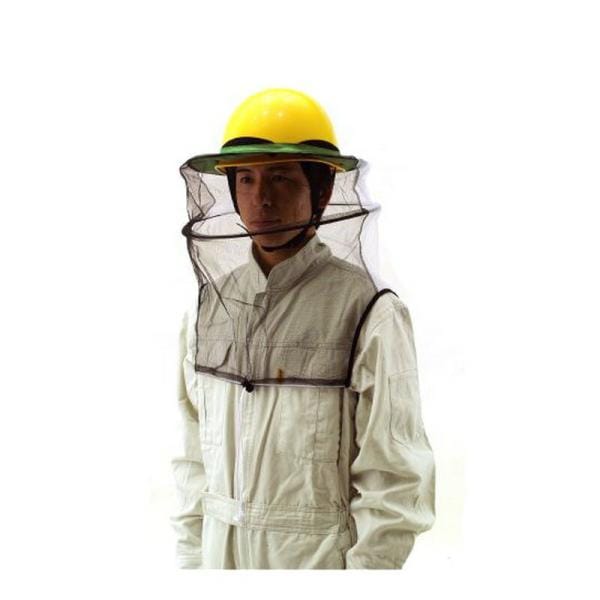 TOYO ヘルメット取付式防蜂ネット NO．91DX 園芸機器 刈払機 刈払保護具