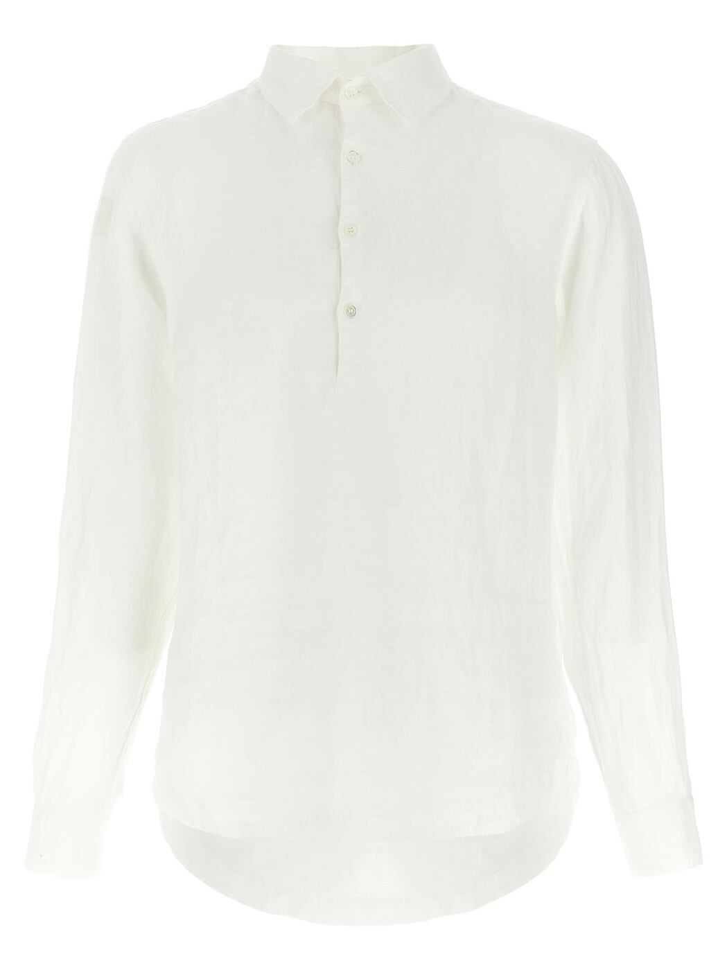 CAU50713007510 ホワイト 春夏2025 シャツ メンズ ia