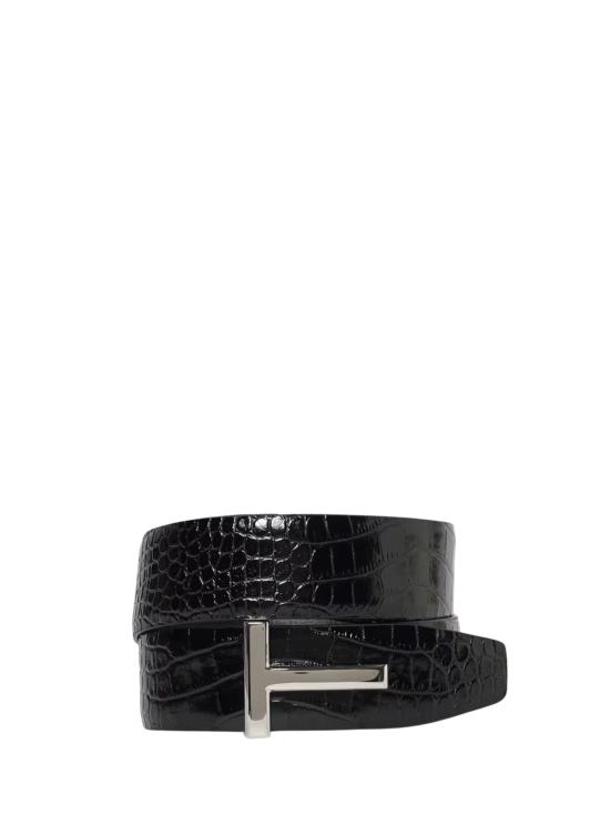 TOMFORD Men Belts TB178 LCL439SNAA Black