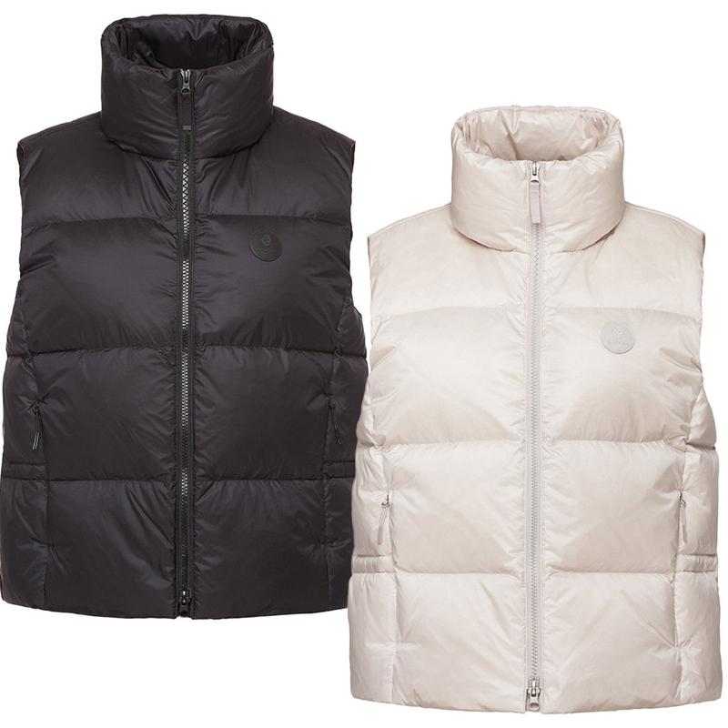 25年新作 レディース トレッキング/登山/日常 パディングベスト 重量級 キルティング ダウンベスト 1BYVSWU502