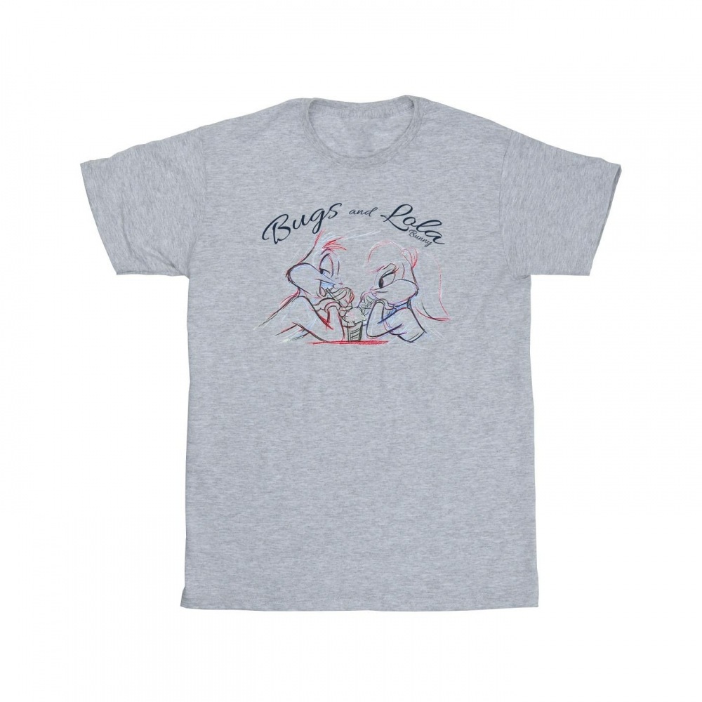 (英国より直送) ルーニーテューンズメンズバグアンドローラスケッチ Tシャツ 4,613円