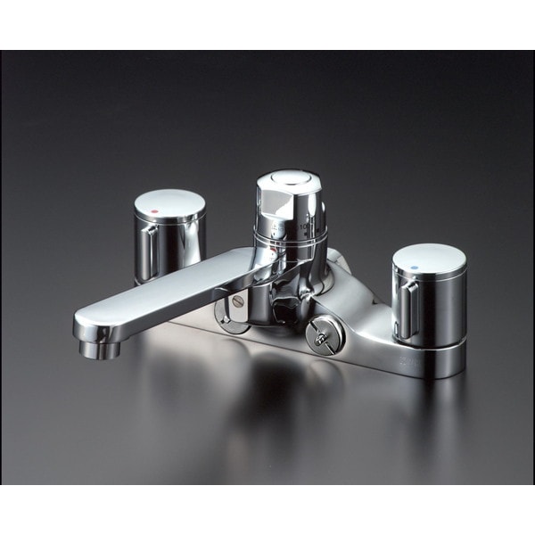 KM296ZGT 寒 デッキ定量2ハンドル混合栓