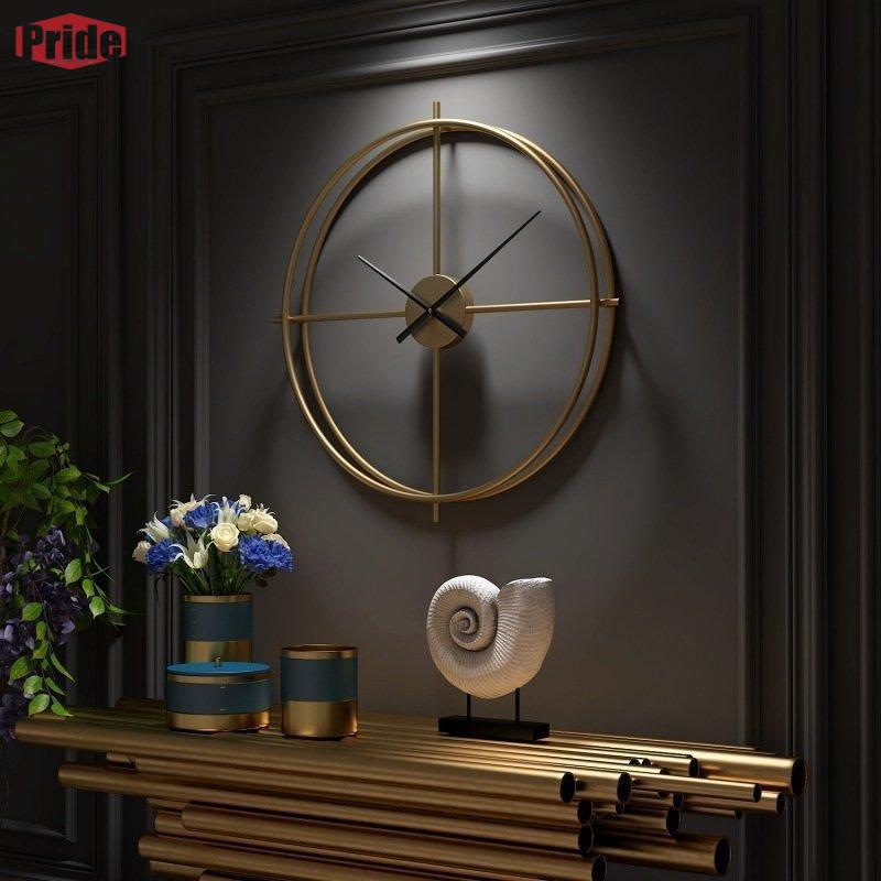 在庫僅少50cm おしゃれ 壁掛け時計 鉄芸製 北欧 カフェインテリア 電池式 掛け時計 カッコイイ カワイイ 時計 静か 音がしない 部屋装飾 5,817円