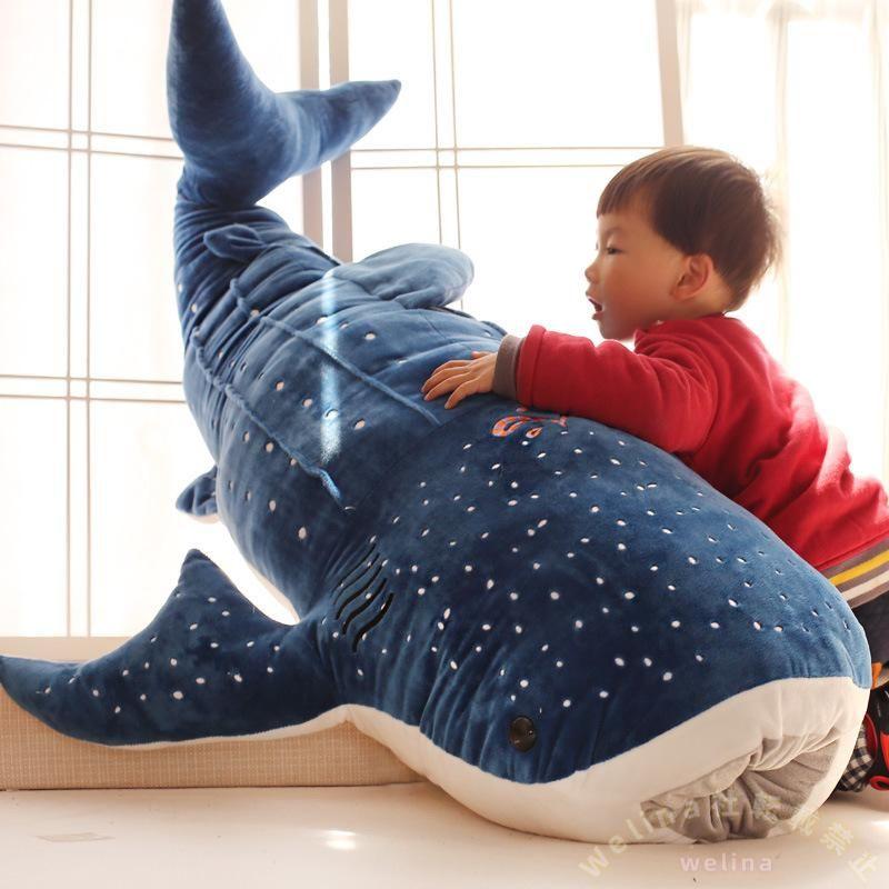 特大ぬいぐるみ 150cm ジンベエザメ 抱き枕 ふわふわ 癒されるビッグサイズ 子供キッズの誕生日 出産祝い 記念日ギフト プレゼント