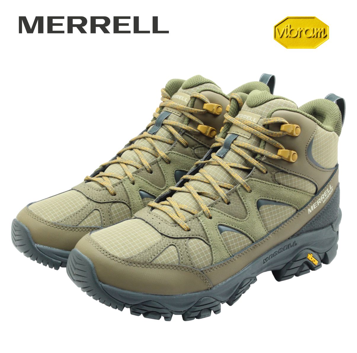 MERRELL メレル J038291 38291 メンズ シューズ スニーカー サーモ スノー グリップ ミッド ウォータープルーフ ビブラム 防滑 防水 冬 靴