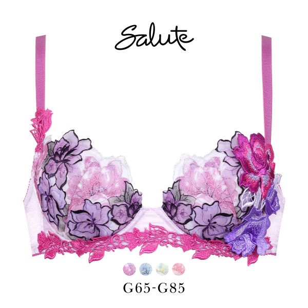 ワコール Wacoal サルート Salute 24SS 06G BTJ406 P-UP ブラジャー