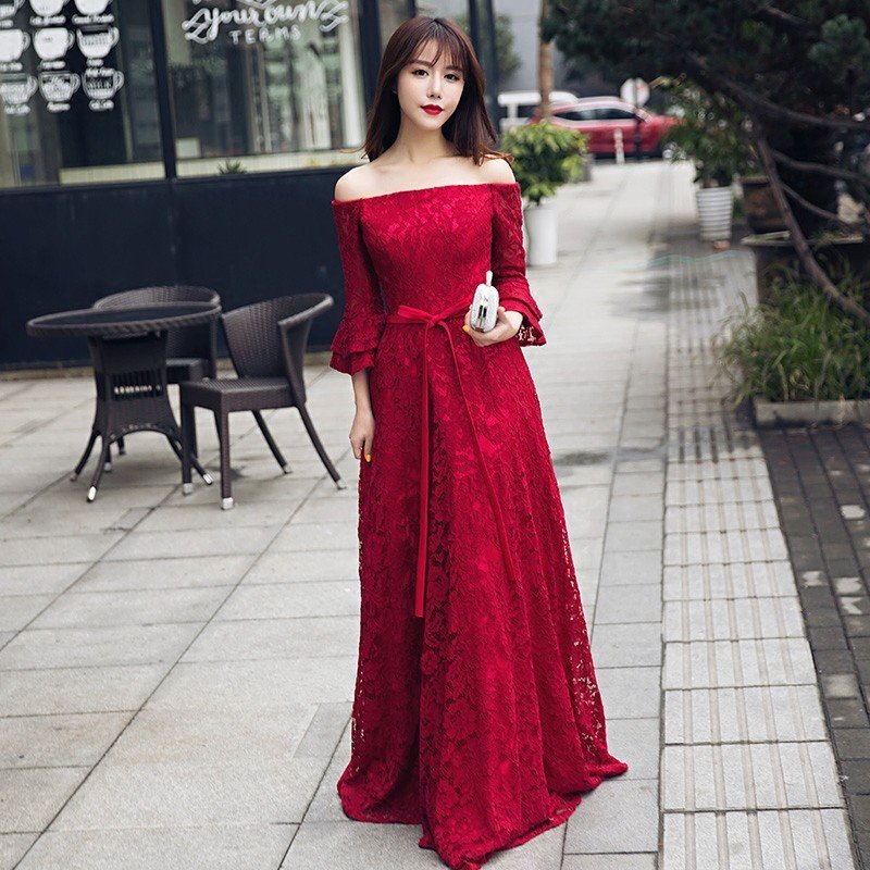 カラードレス 演奏会 赤 ロングドレス 安い カクテルドレス 結婚式 イブニングドレス 花嫁 ウエディングドレス 二次会 コンサート 披露宴 大きいサイズ