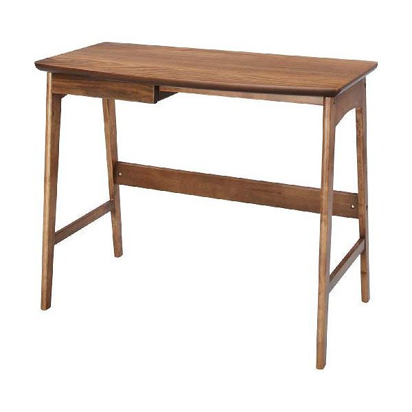 天然木で作られた温かみのある机 デスク TAC-243WAL 代引不可同梱不可 15,386円