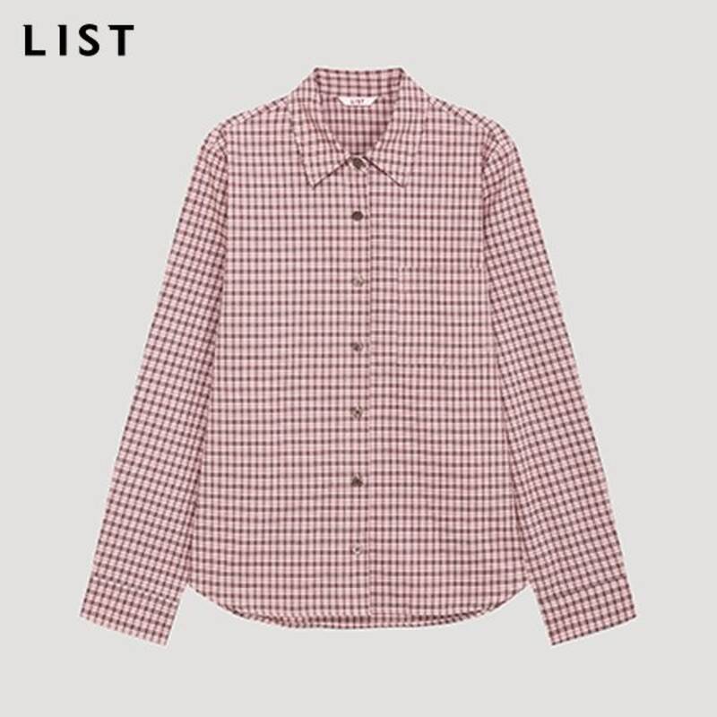 コットンチェック柄シャツ_TWWSTP72020_LP