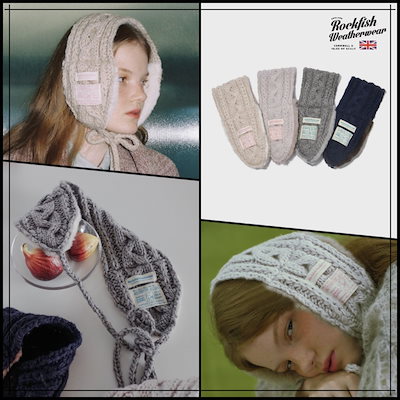 小物 CABLE FUR KNIT EARMUFF CABLE FUR KNIT EARMUFF - 4 colors - ROCKFISH WEATHERWEAR