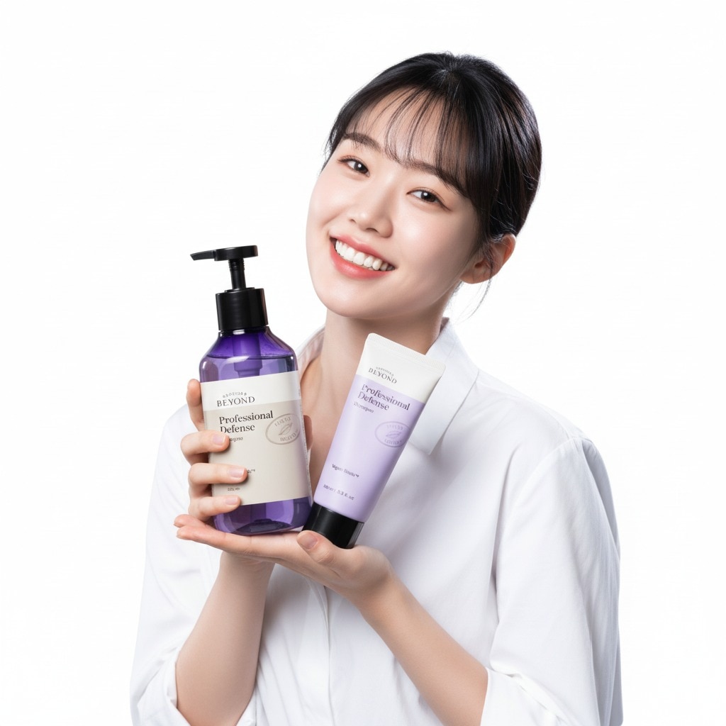 [Qoo10単独] プロフェッショナルディフェンスシャンプー 1.1L 大容量 ベリーの香り