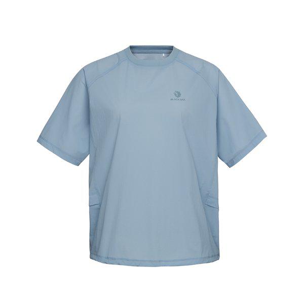 ブラックヤク 女性 エアロフレッシュA ポケット 半袖Tシャツ 2 SKY BLUE 1BYRTMV506SB