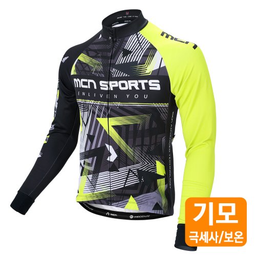 MCNSPORTS 起毛加工アーサーロングスリーブジャージ