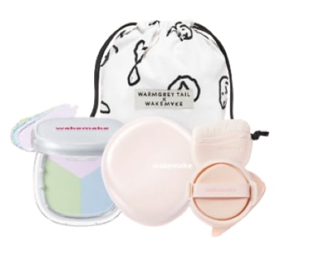 [SET] ウォーターグロウ コーティングバーム 12.5g + ステイ フィクサー マルチカラー パクト 2種 / バニバニポーチプレゼント / ブラシ付き