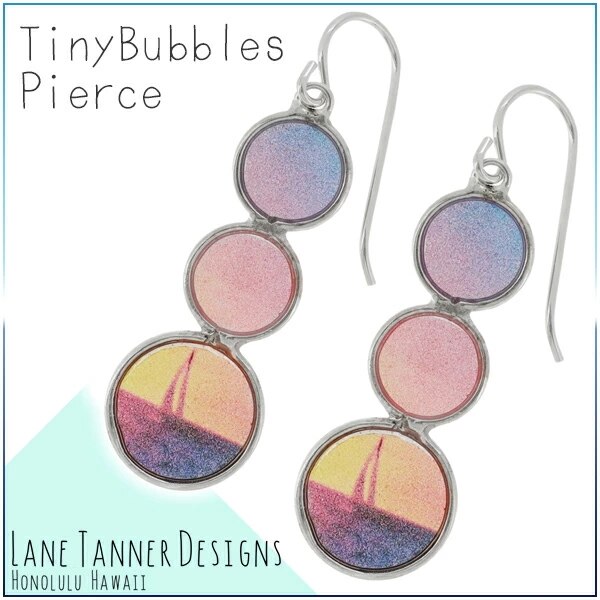 LANE TANNER DESIGNS タイニーバブル ピアス レディース フックピアス