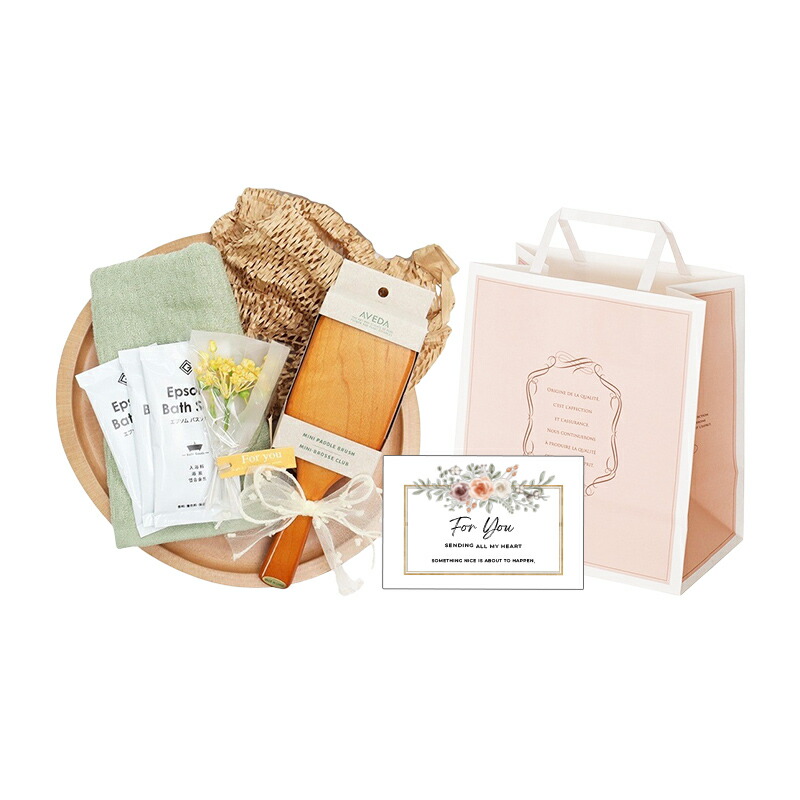 パドルブラシ エプソムソルト オーガニックコットンタオル セット 美容 健康 ギフト 誕生日 プレゼント 女性 人気