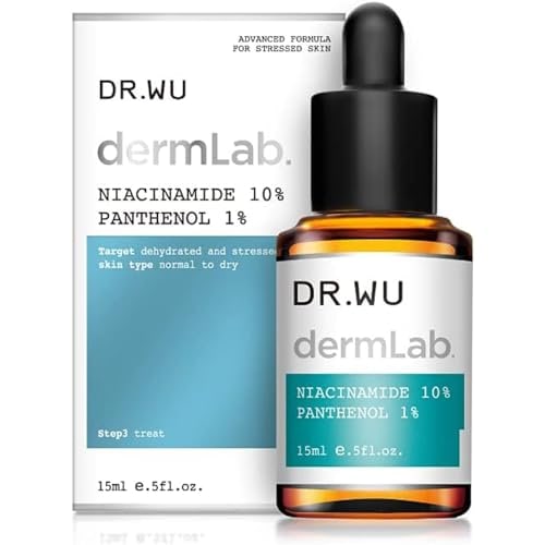DR.WU(ドクターウー) ラボソリューション スージングセラム ナイアシンアミド10% パンテノール1% 美容液 15mL ［ ハリくすみ 毛