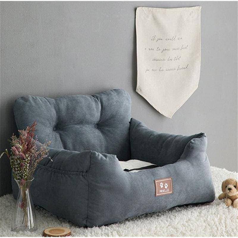 車載ドライブボックス 車用 ペットベッド 小型犬 猫 ペットソファ ペットソファー 小さい犬 ドライブシート 家用 ドライブ用品55 ドライブベッド