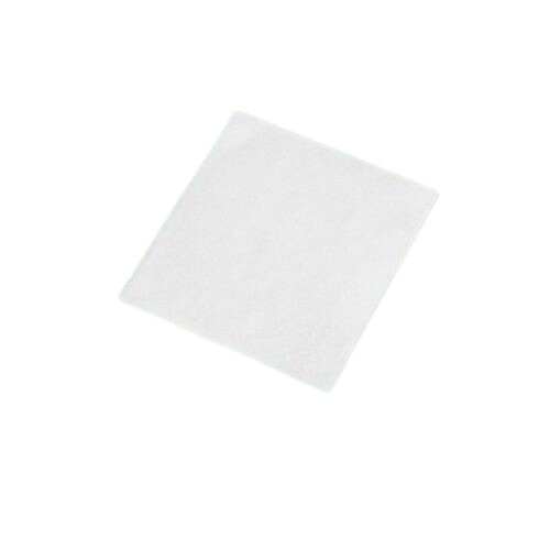 溝端紙工印刷　リフレコースターV　四角　白無地　100枚×40袋（4000枚）【メーカー直送・代引き不可・時間指定不可・沖縄離島不可】