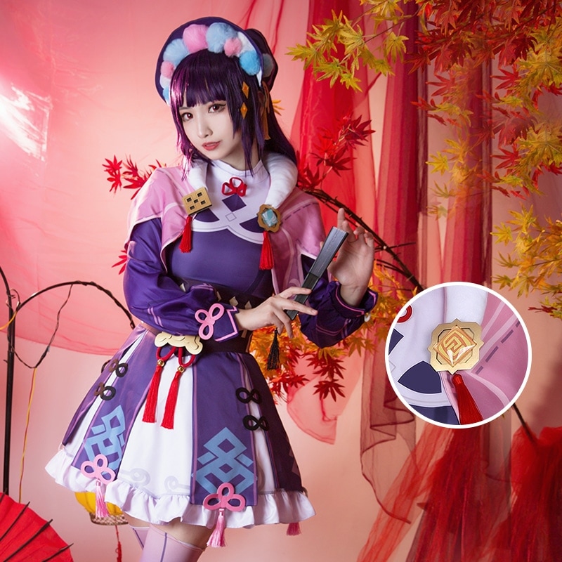 [今日は安い-出荷が早い]原神 げんしん genshin 雲菫 (ウンキン) コスプレ衣装 コスチューム品質良い 店舗お勧め