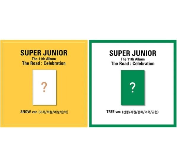 特典 [2種セット] SUPER JUNIOR 11集アルバムVOL.2 THE ROAD:CELEBRATION