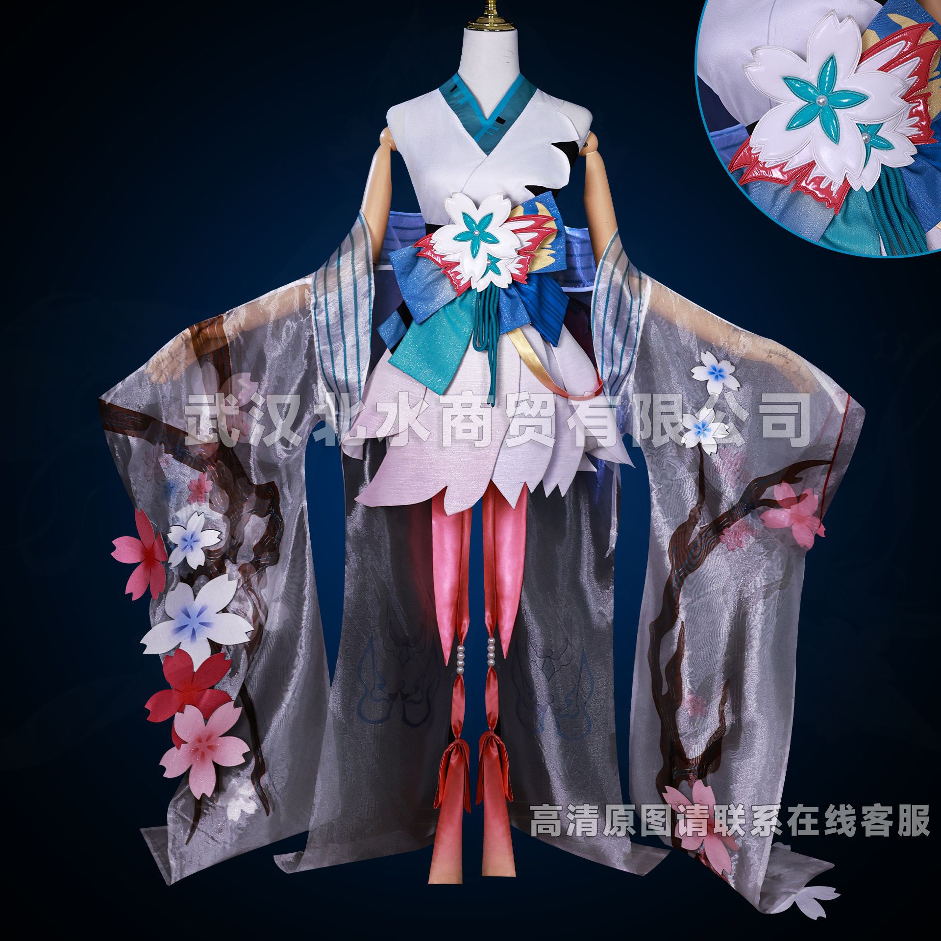 陰陽師連動覚醒後cos服二次元バーチャルアイドル連動コスプレセット