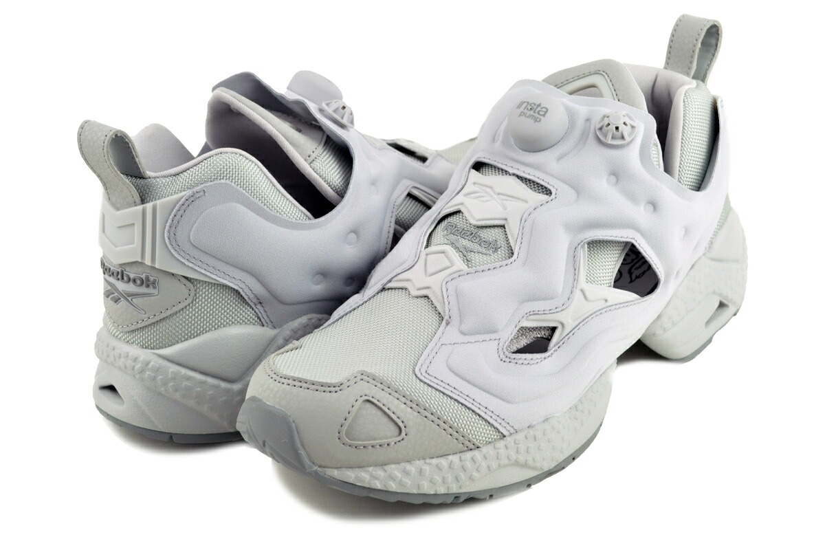 インスタポンプフューリー 95 ライトグレー ワントーン スニーカー 100201136